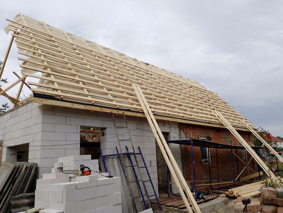 Будівельні послуги водопровід, сантехніка, Монтування Даху