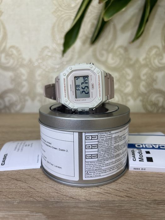 Оригінальний жіночий годинник Casio W-218HC-4A2