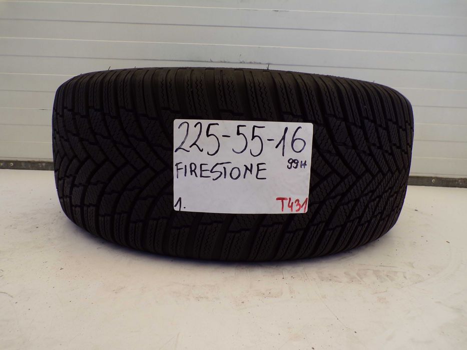 opona zimowa firestone winter hawk 4  225 55 R16  99h JAK NOWA