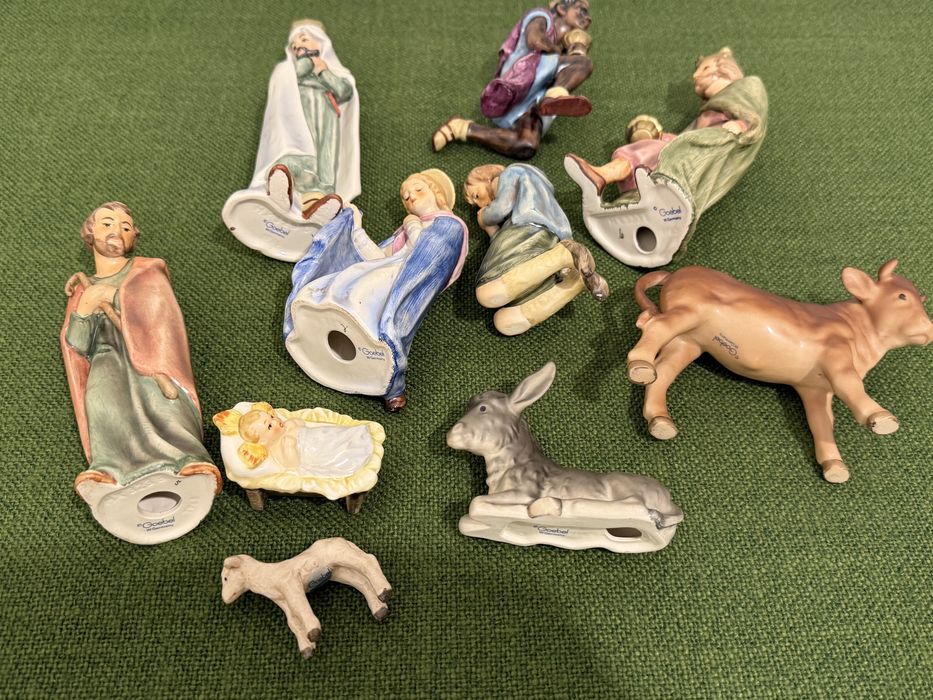 Figurki Goebel do szopki Bożonarodzeniowej