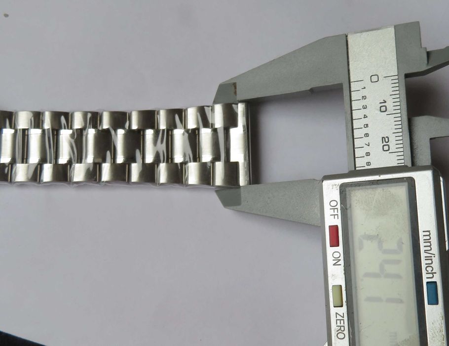 bransoleta do zegarka  stalowa    24 mm