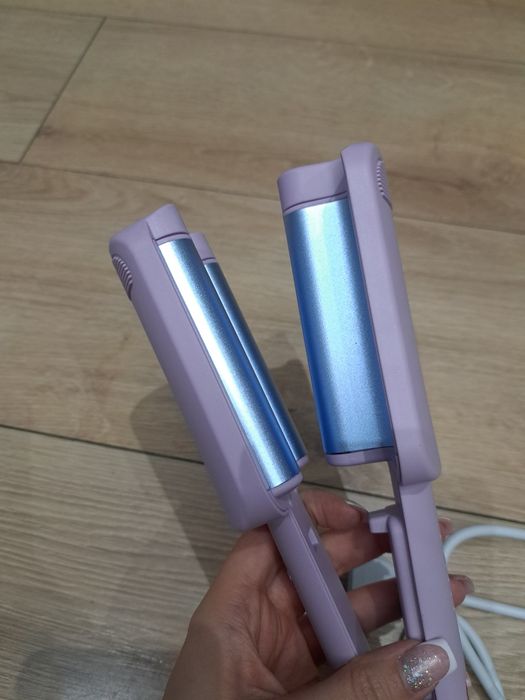 Falownica Lokówka Karbownica LR-288 Fioletowa – Duże Fale, Szybkie Nag