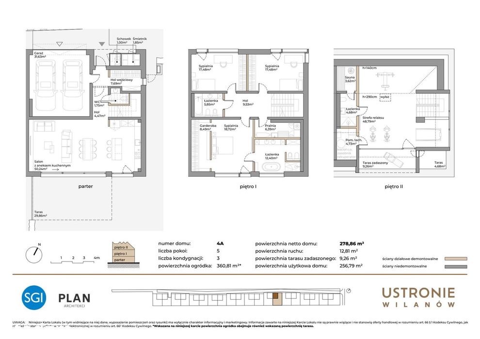 5-pokojowy dom 256m2 + ogródek Bezpośrednio