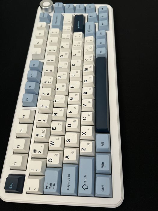 Ajazz AK820 MAX PLUS Daydream Blue-White-Dark Blue — Новая