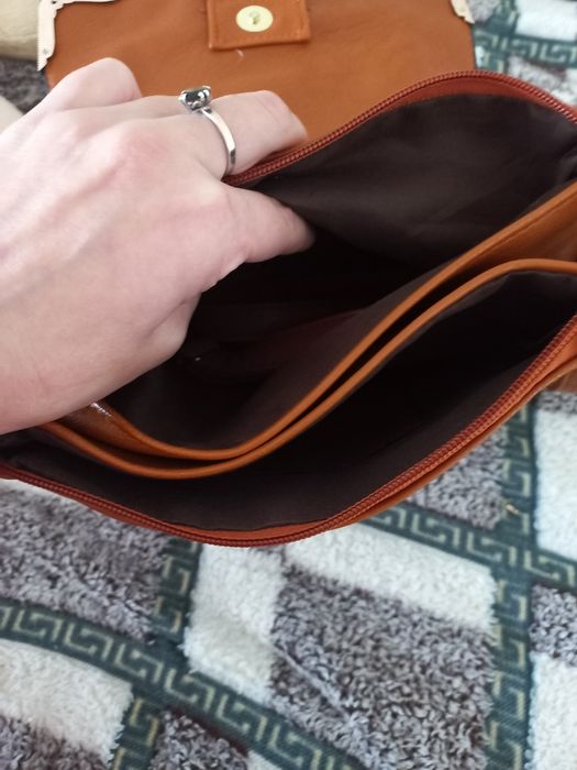 Сумка женская коричневая