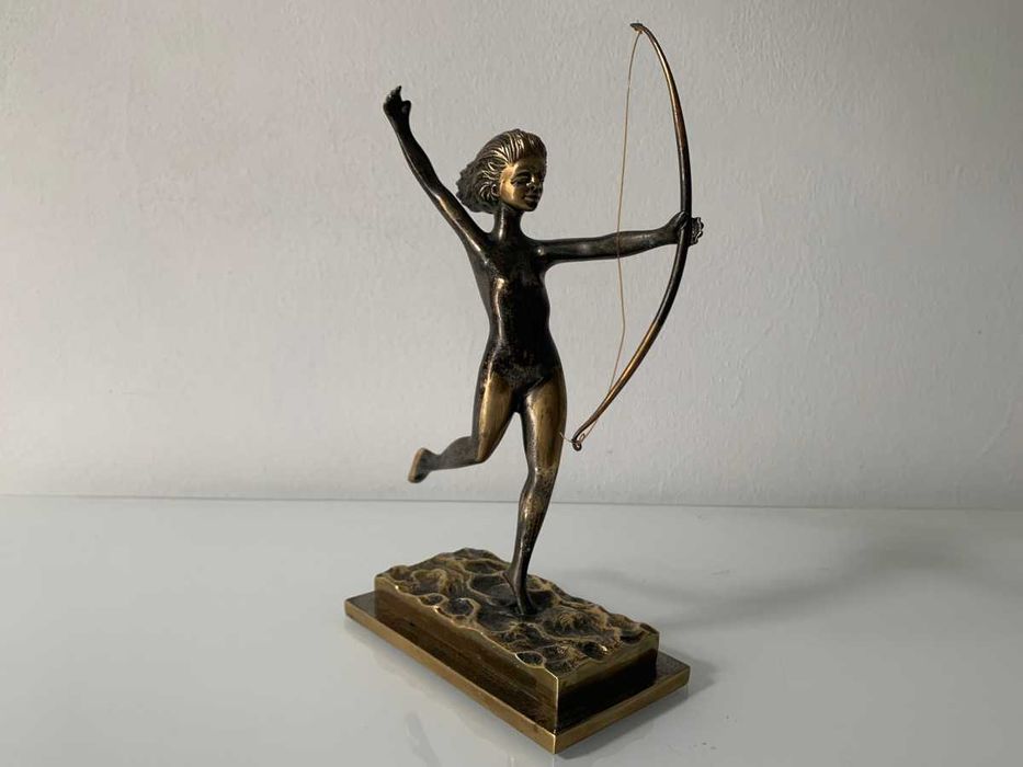 Escultura Art Deco em bronze
