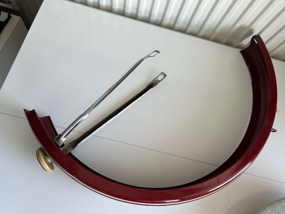 Błotnik Romet Karat Sokoł Gil blaszany lata 60/70 z odblaskiem