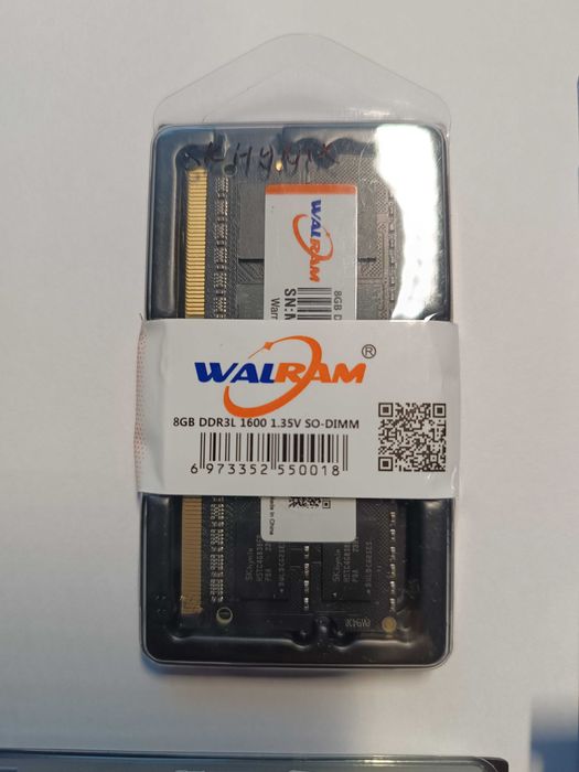 Oперативна память Tecmiyo SODIMM DDR3 pc3 8Gb 1600 MHz 1.35 1.5