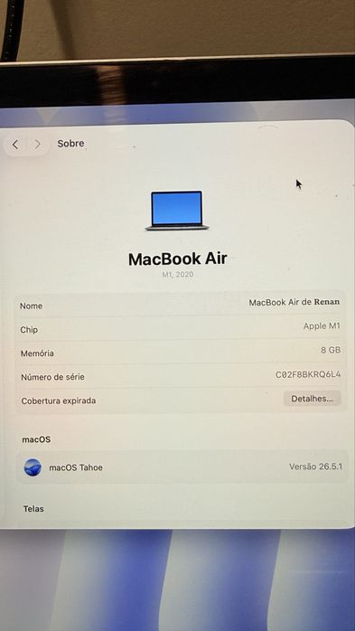 Macbook M1 2020
