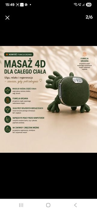 Masażer do karku