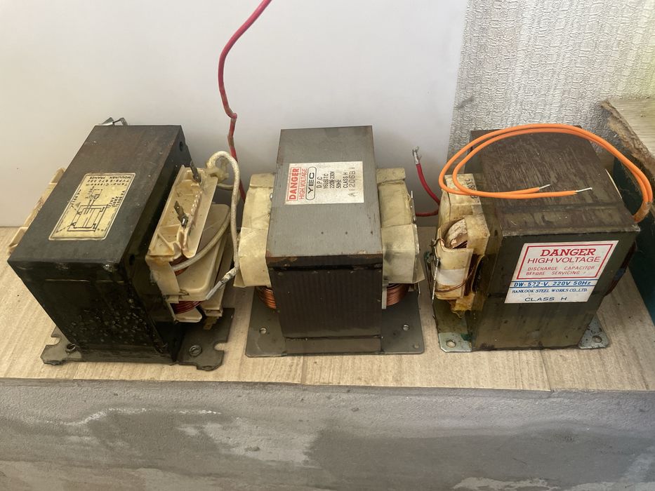 Трансформатор от микроволновки 1 кв