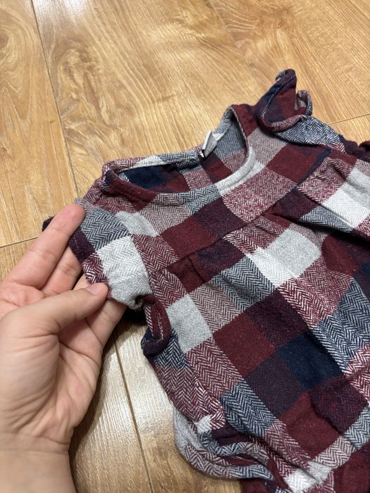 Дитячий теплий фланелевий комбінезон Tu, 92-98 розмір