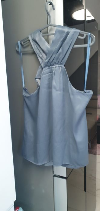 Bluzka na ramiaczkach z wiskozy Ted Baker nowa oryginalna xl