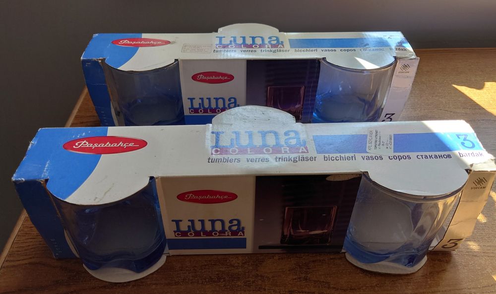 Szklanki Luna Pasabahce NOWE