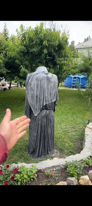 Figurka ogrodowa Statua trawnikowa Dekoracje ogrodowe