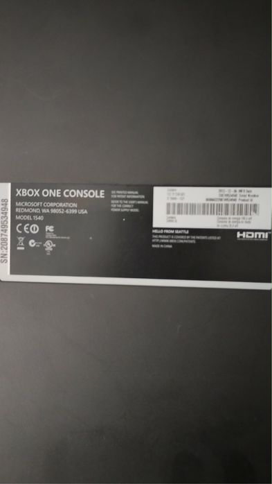 Xbox one 500 gb