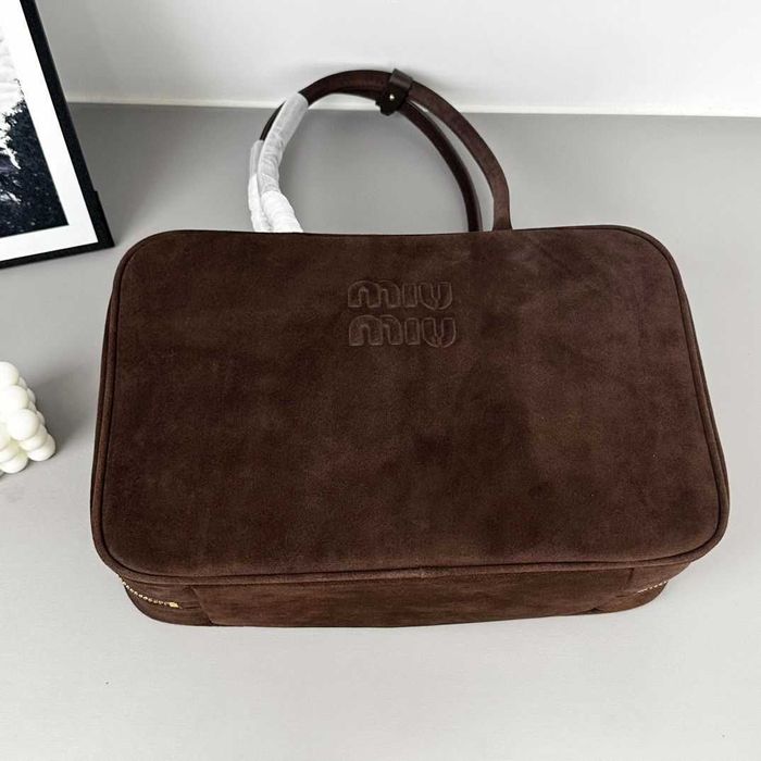 Torebka"miu" skora zamszowa