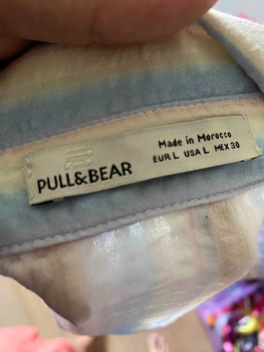 damska dziewczeca krótka koszula Pull&ear rozm L