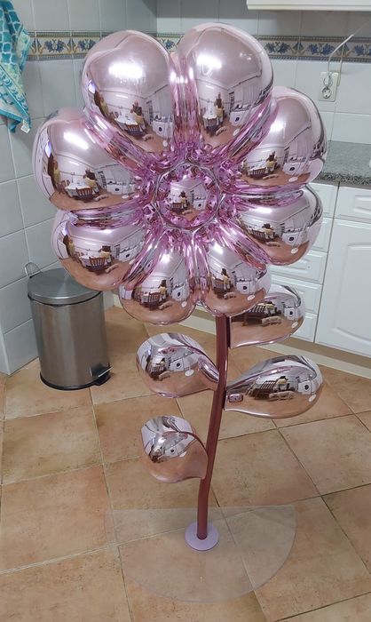 FLOR GIGANTE ESPELHADA PARA DECORAÇÃO E EVENTOS. Casa, Festas,Loja, Escritório, Quarto, Aniversários, Eventos.