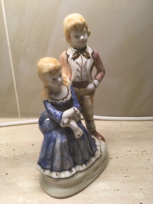 Porcelanowa figurka para