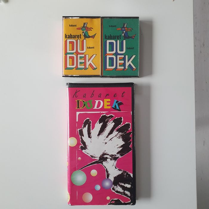 Kabaret Dudek- zestaw 5 kaset