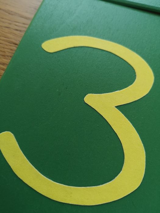 Szorstkie cyfry Montessori