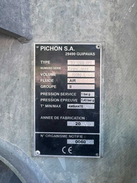 Pichon Beczka Wóz asenizacyjny 12000L