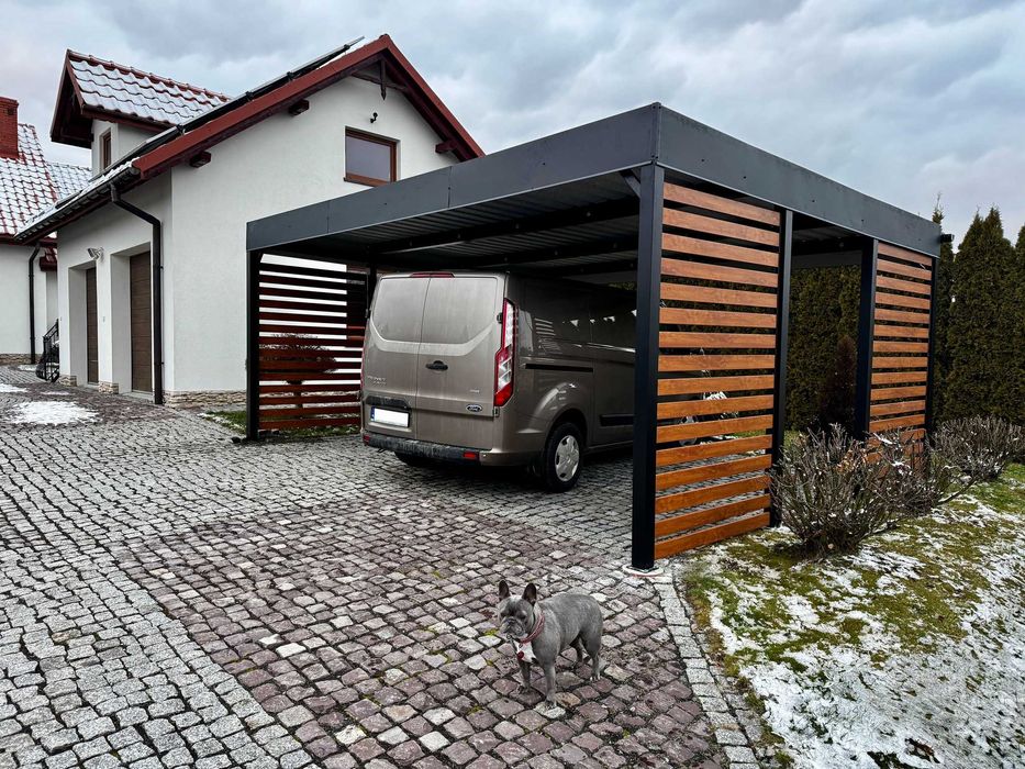 Carport 6x6 6x3 Wiata Samochodowa Altana Metalowa