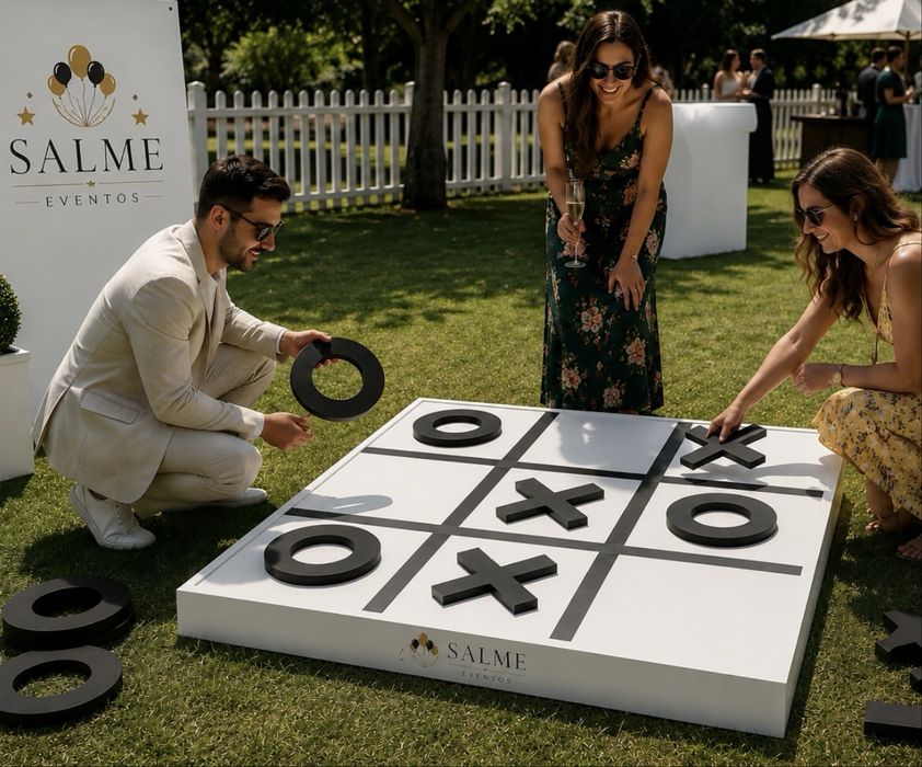 Aluguer de Jogos Gigantes para Casamentos e Eventos