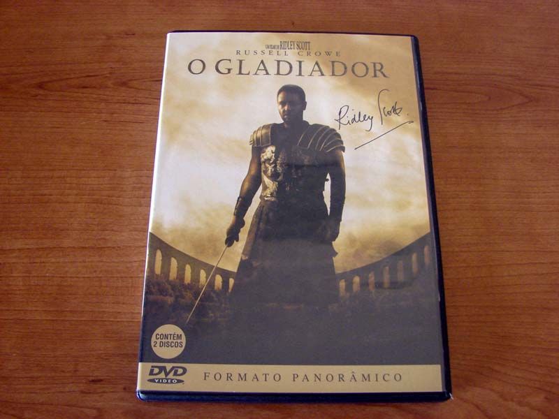 Filme (2 DVD's) de 2000 com Russell Crowe