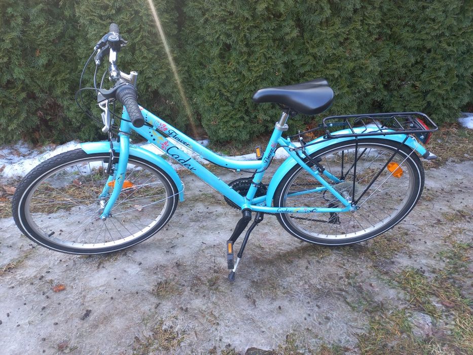 Rower miejski lub trekingowy Cadex koła 24" dla dziewczynki