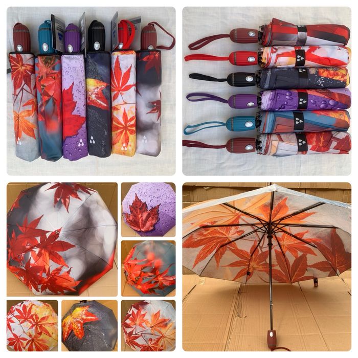 Парасолі-зонти напівавтомати