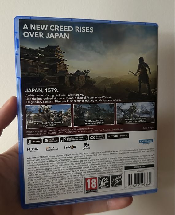Assassin’s Creed Shadows gra na PS5