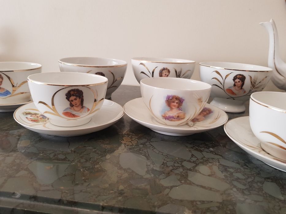 Peças de chá soltas da Vista Alegre