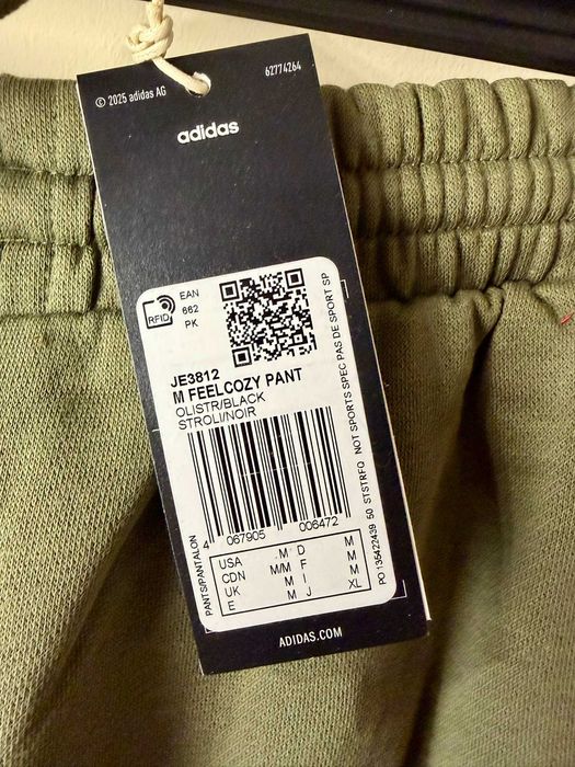 Spodnie dresowe Adidas Feel Cozy Pant JE3812