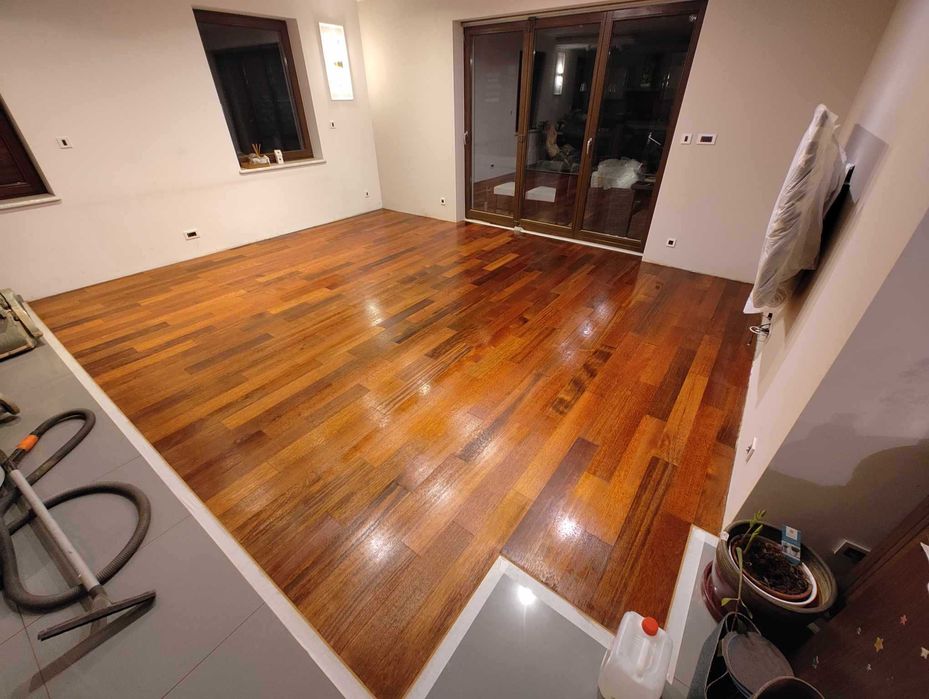 CYKLINOWANIE BEZPYŁOWE Renowacje Podłogi Drewnianej i Schodów