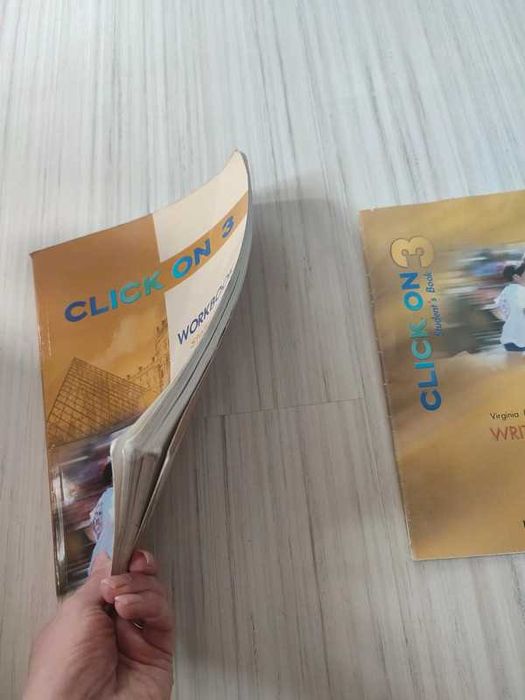 ćwiczenia do angielskiego Click On 3  i gratis writing projects