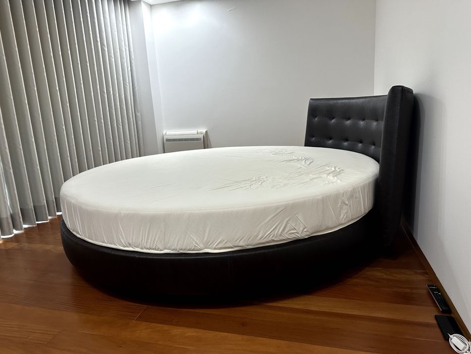 Cama Redonda com Colchão Incluído
