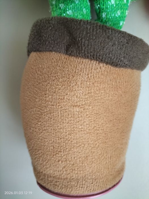 танцюючий, співаючий музичний  кактус 3 в 1 інтерактивна іграшка