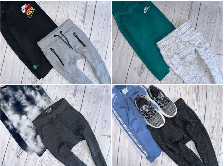 r.104-110 Mega paka 54szt zestaw ubranek dla Synka chłopca nike adidas