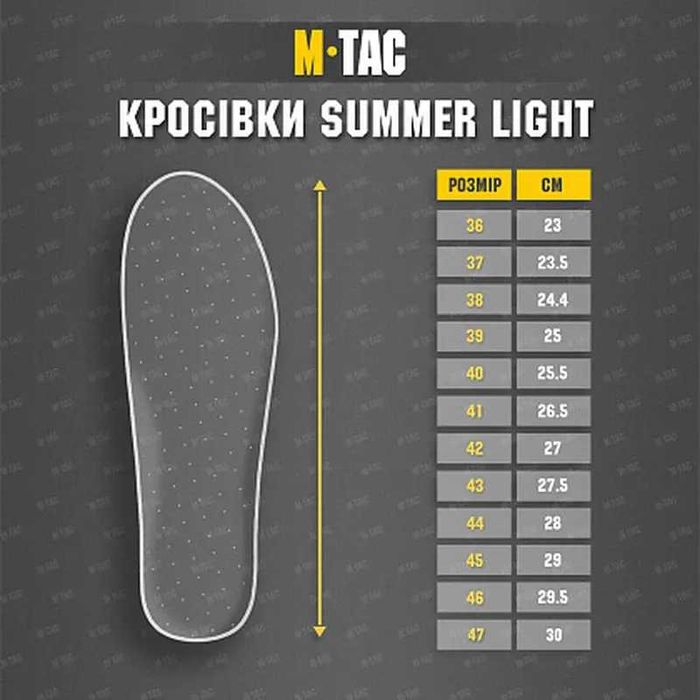 Кросівки M-TAC M-TAC Summer Light Dark Olive. Темна Олива. Є РОЗМІРИ!