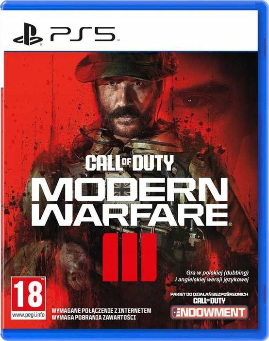 Call of Duty: Modern Warfare III PS5, NOWA, PL okładka, sklep