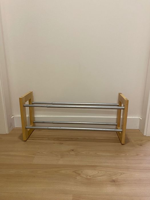 Sapateira modular em madeira