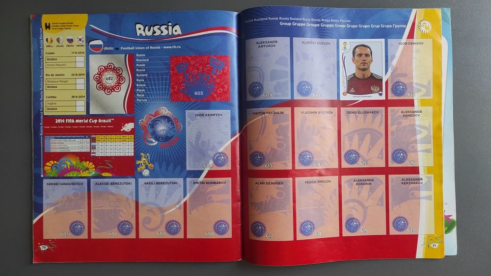 Альбом Panini FIFA World Cup Brasil 2014 Чемпионат мира футбол стикеры наклейки наліпки