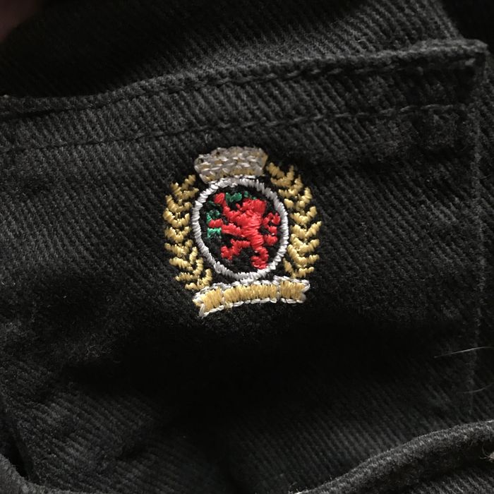 Шорти Tommy Hilfiger чорні базові M-L оверсайз