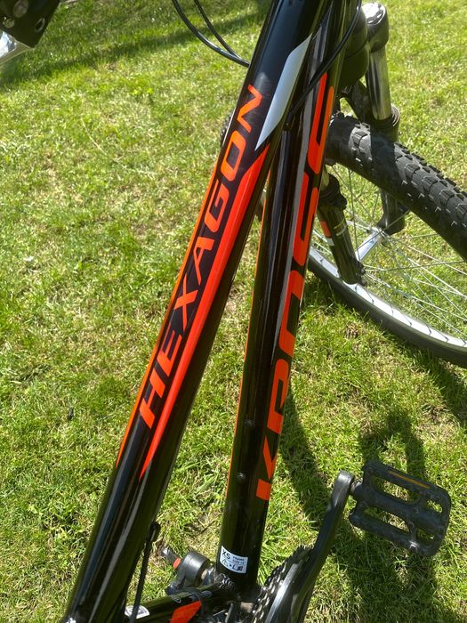 Rower, KROSS, HEXAGON, 26 cali, zapięcie szyfrowe gratis