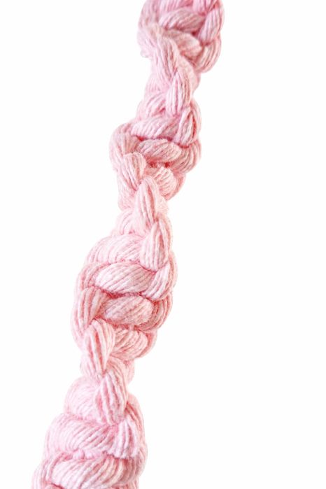 Makrama kwietnik wiszacy na doniczke boho handmade duzy 117 cm
