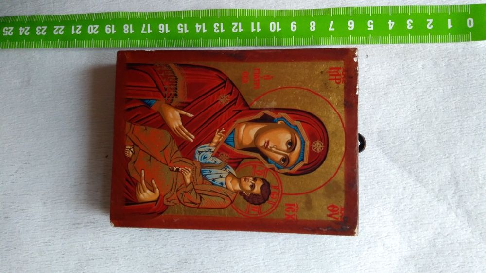 Ikona na desce ręcznie pisana