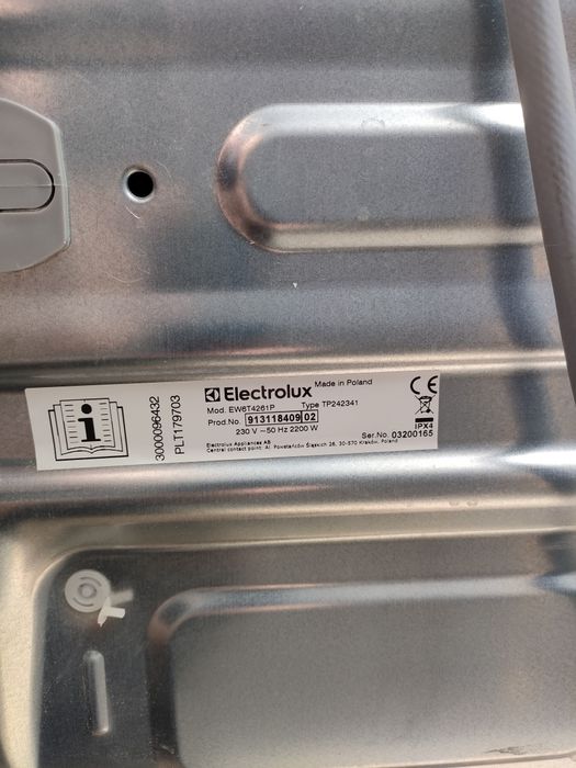 Pralka Electrolux górny wsad 6kg