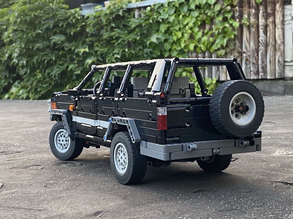 Model Toyota Land Cruiser 80 w asnej roboty z klockow Lego Technic Wroc aw rodmie cie OLX.pl